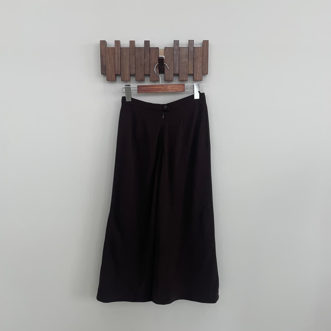 막스마라 브라운 트임 롱 스커트 상품이미지2