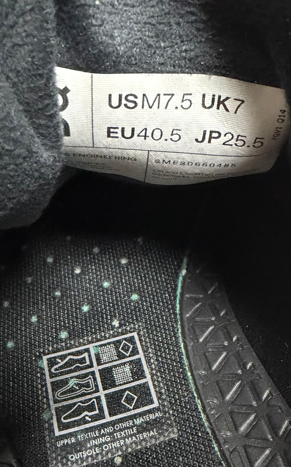 파프 온 클라우드벤쳐 피크 블랙 상품이미지5