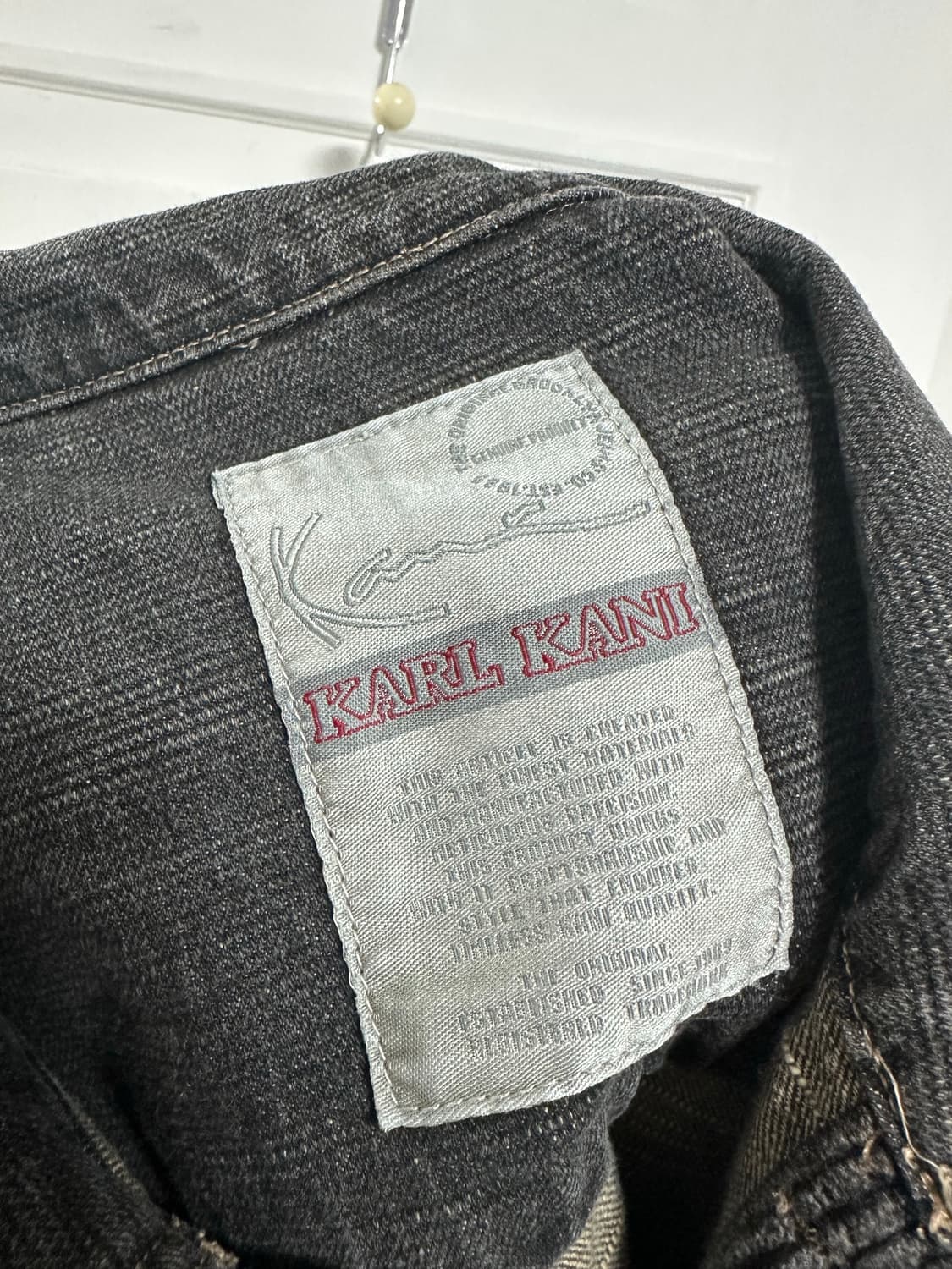 칼카니 스펠아웃 데님 자켓 상품이미지3