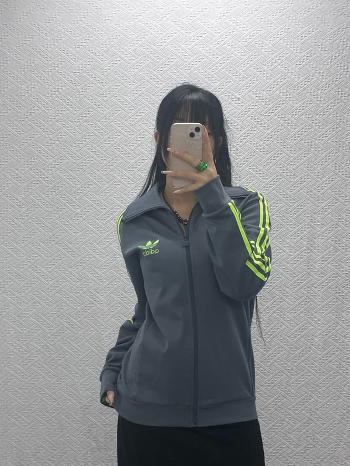 아디다스 유로파 네온그레이 져지 집업 105 C08247 상품이미지1