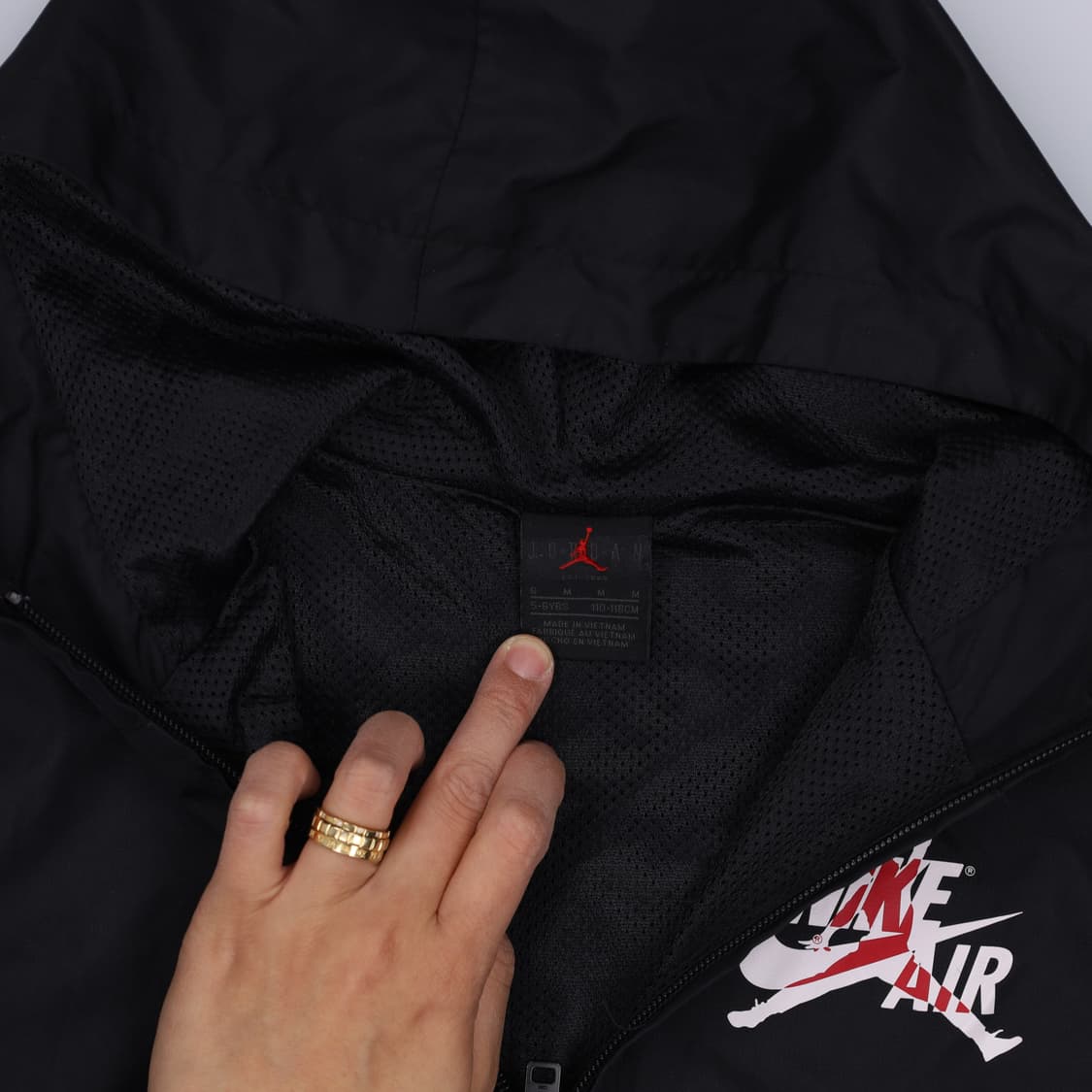 5-6Y 나이키조던 키즈 바람막이 0407H1 상품이미지4