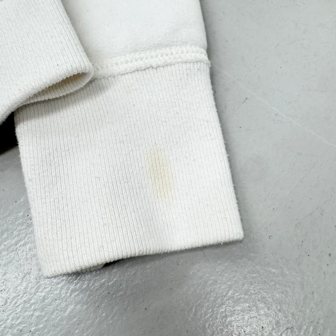 아베크롬비 Y2K 딱붙 아치로고 후드집업 화이트 상품이미지4