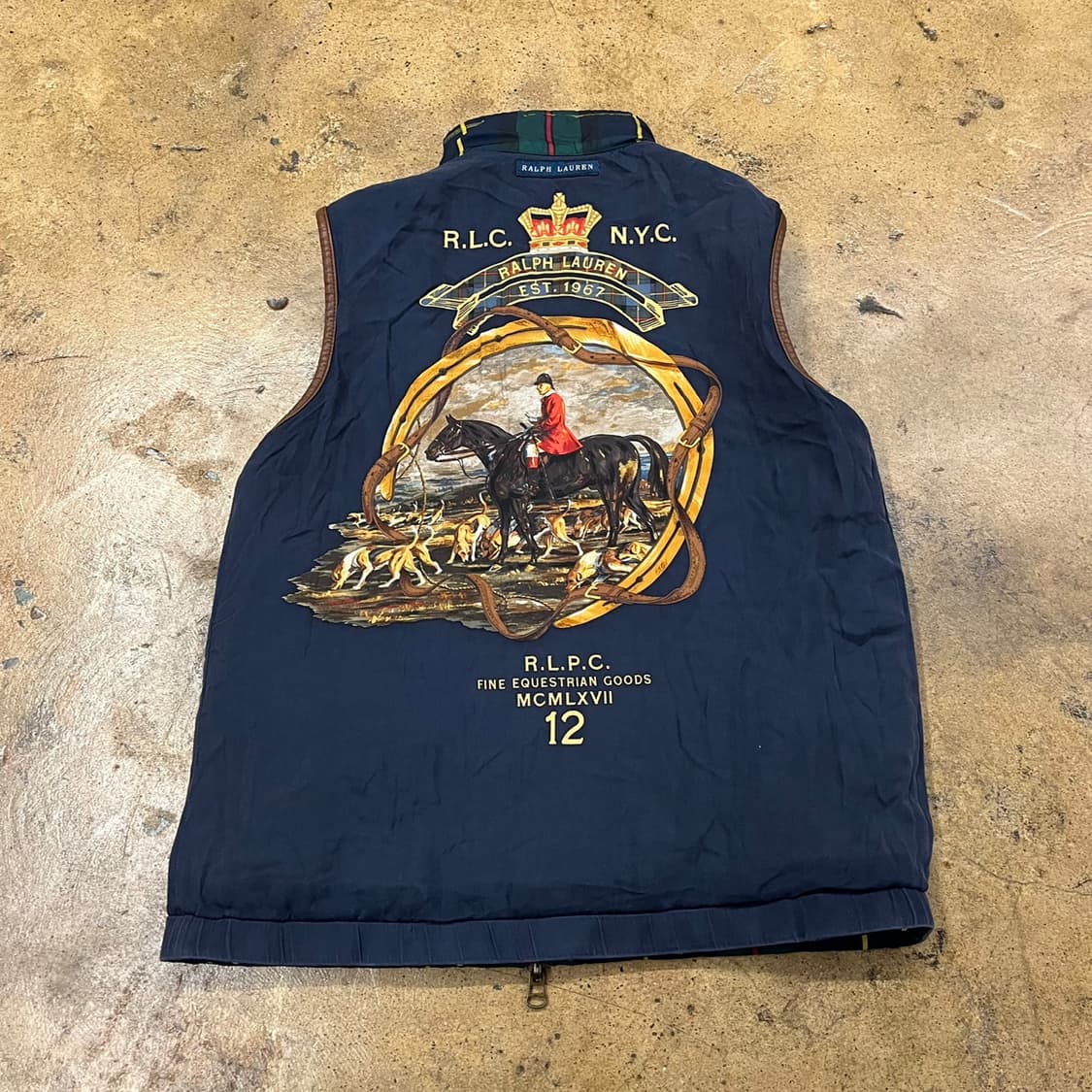 [정품/M] 폴로랄프로렌 RLC 클래식 조끼 점퍼 b17 상품이미지4