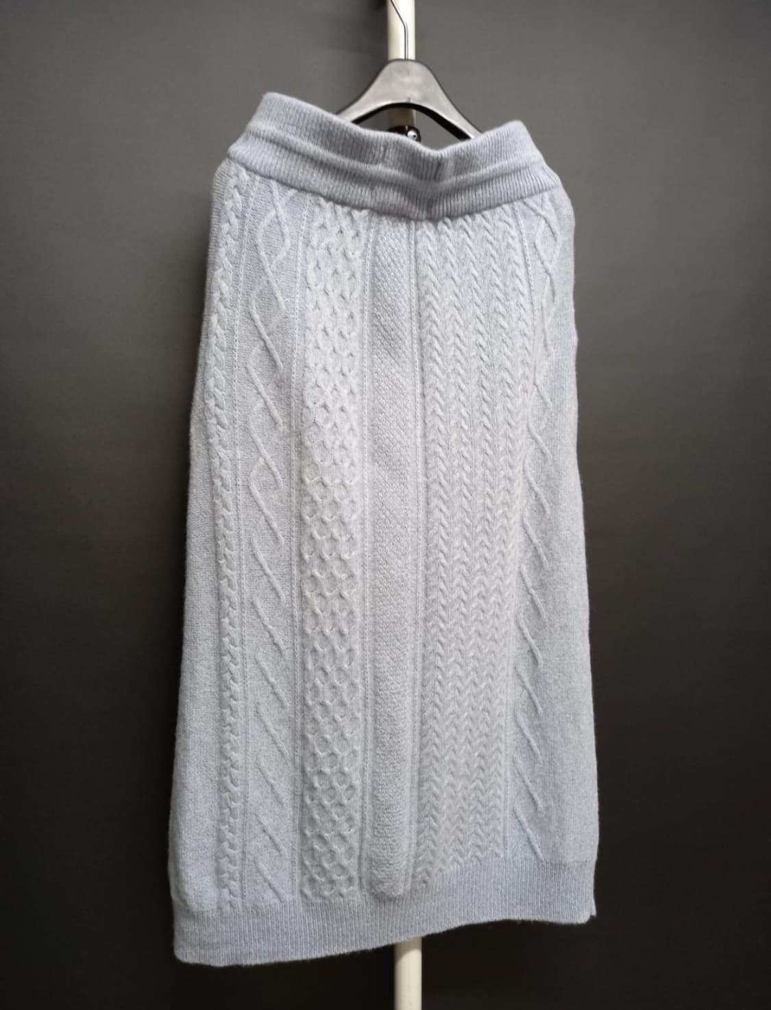 새 쏘울 SO WOOL 울 니트 롱 스커트 55 상품이미지4