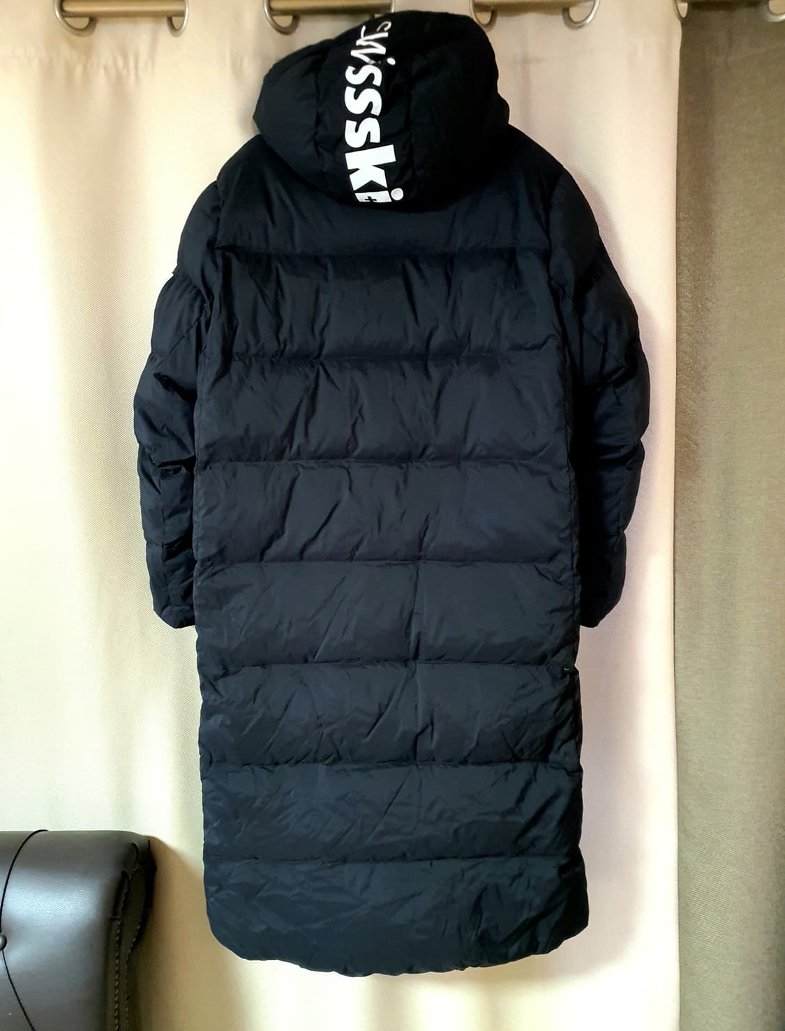 (상태최상) 데상트 스위스 스키팀 아우디 롱패딩 100 상품이미지2