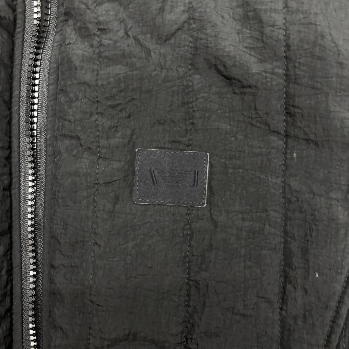 00's 아르마니 진스 퀼티드 나일론 자켓 상품이미지4