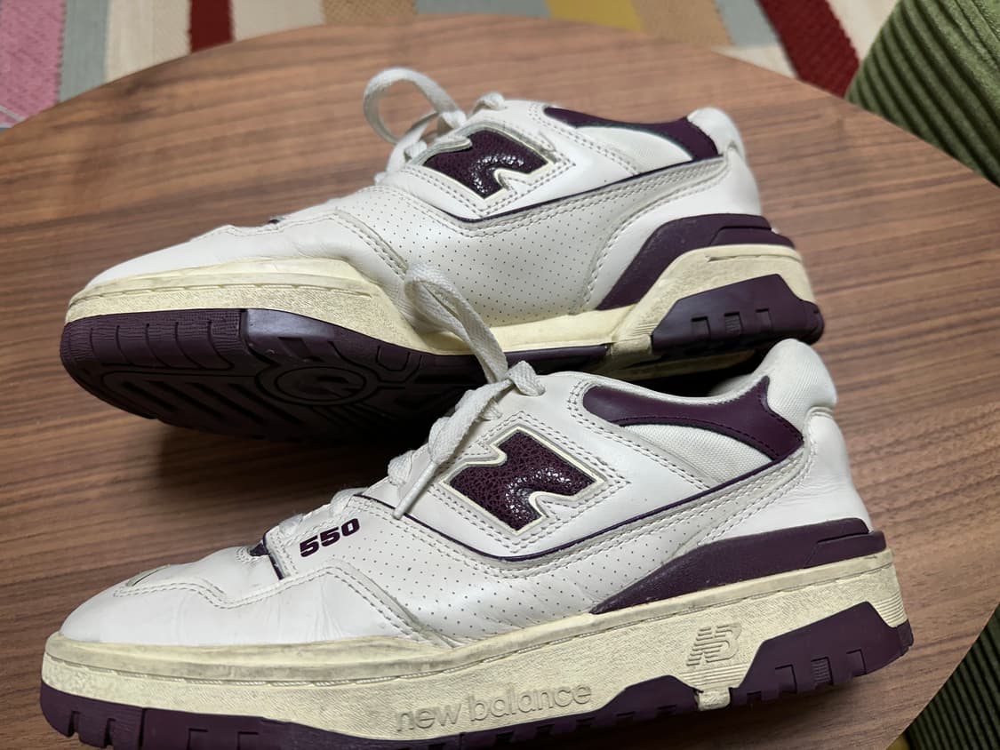 에임 레온 도르 뉴발란스 550 퍼플 사이즈 270 / US9 상품이미지2