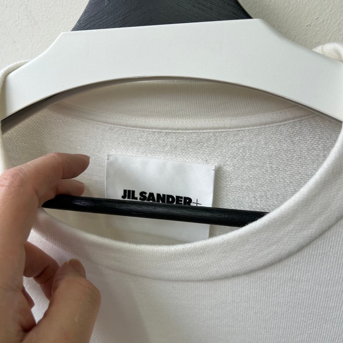 15737 - 질 샌더 로고 스웨트셔츠 내츄럴 상품이미지3