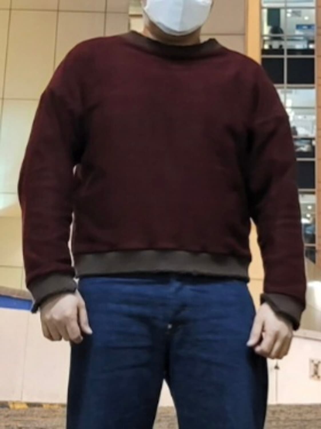 벌스데이수트 리버시블 니트 맨투맨 상품이미지7