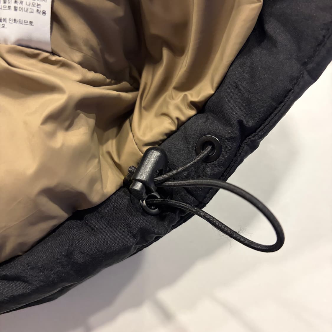 [L] 노티카 구스 다운 블랙 후드 패딩 점퍼 C488 상품이미지10