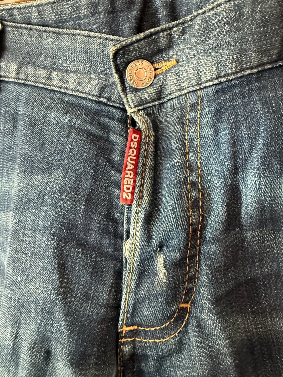 디스퀘어드 DSQ D2 디퀘 데님 청바지 54사이즈 정품 정품입니다 엘라 상품이미지5