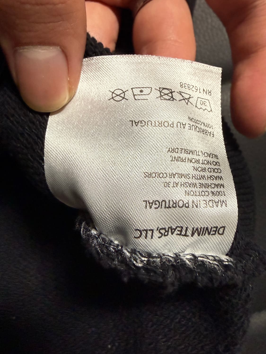 데님티어스 후드티 상품이미지4