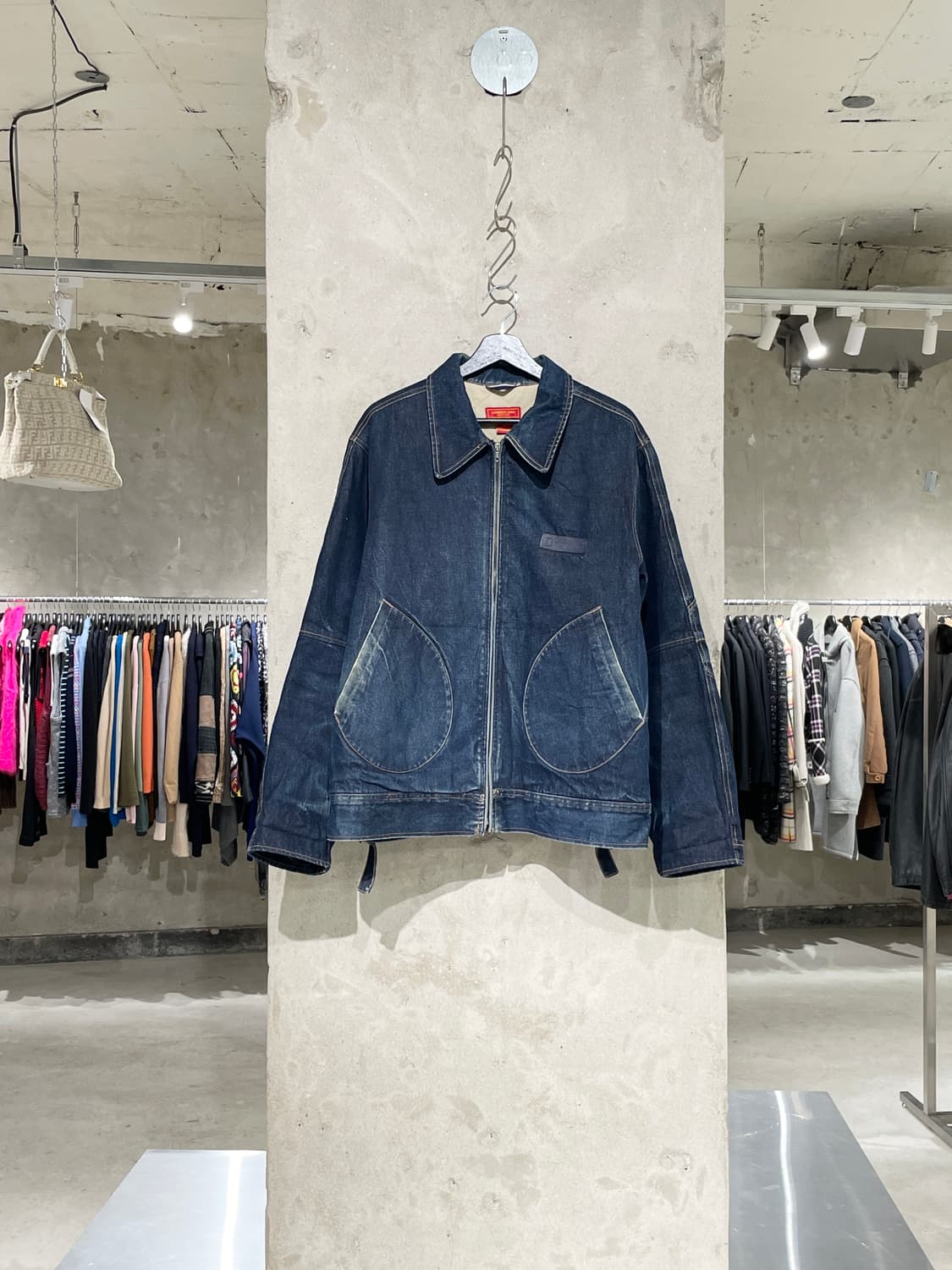 케네스 콜 리액션 진청 워싱 데님 자켓 상품이미지1