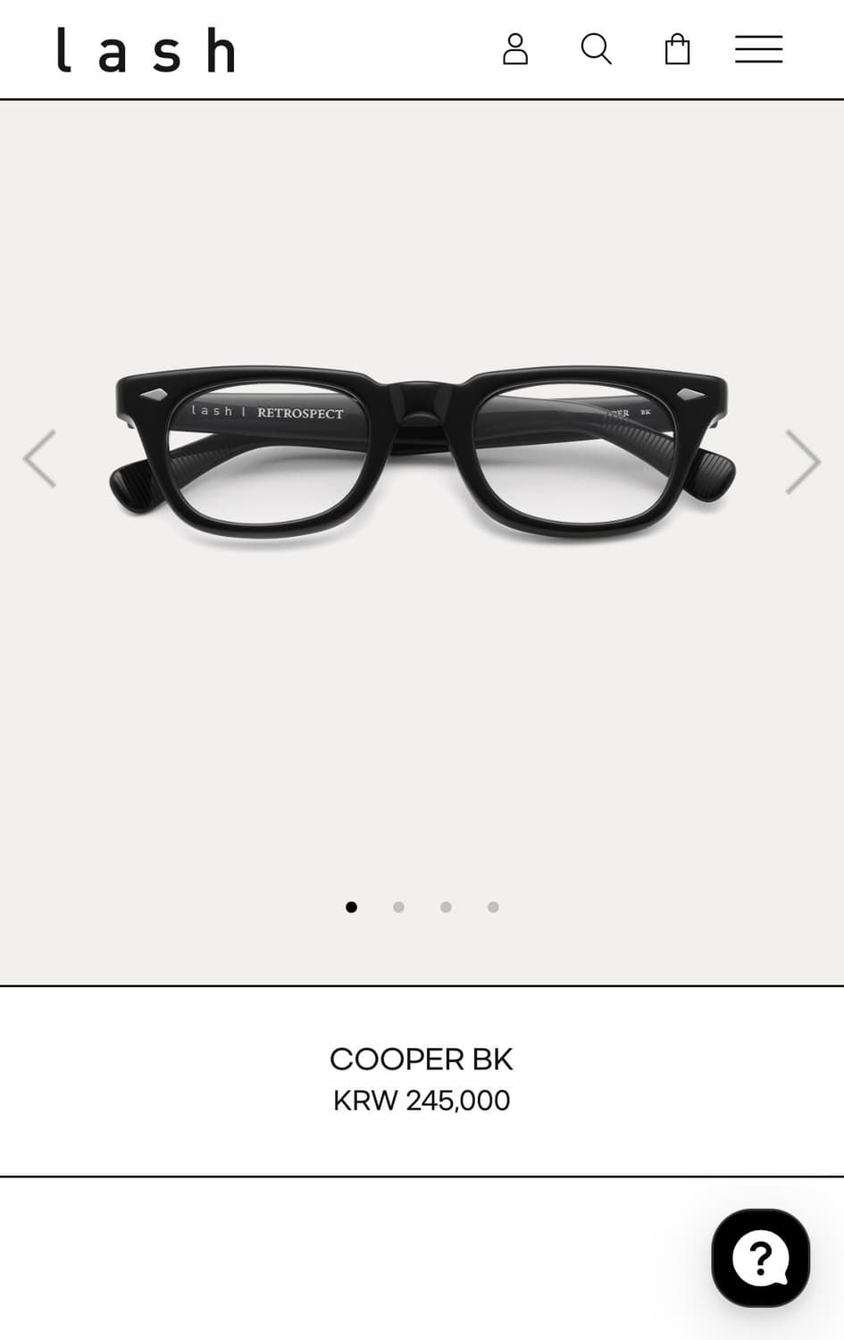 래쉬 COOPER BK 상품이미지1