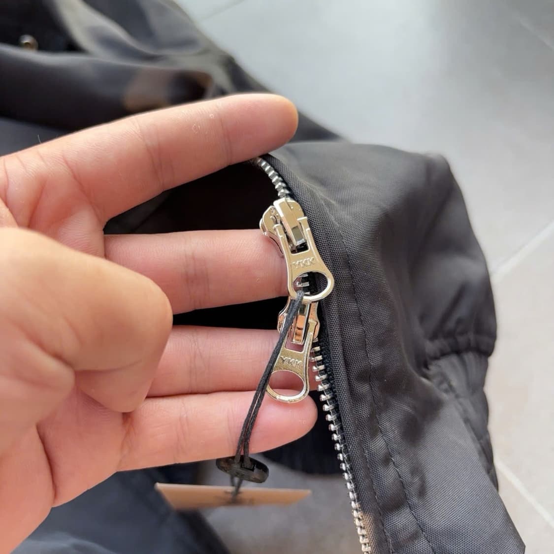 스투시 서프 팀 해링턴 자켓 블랙 XL 새상품 상품이미지5