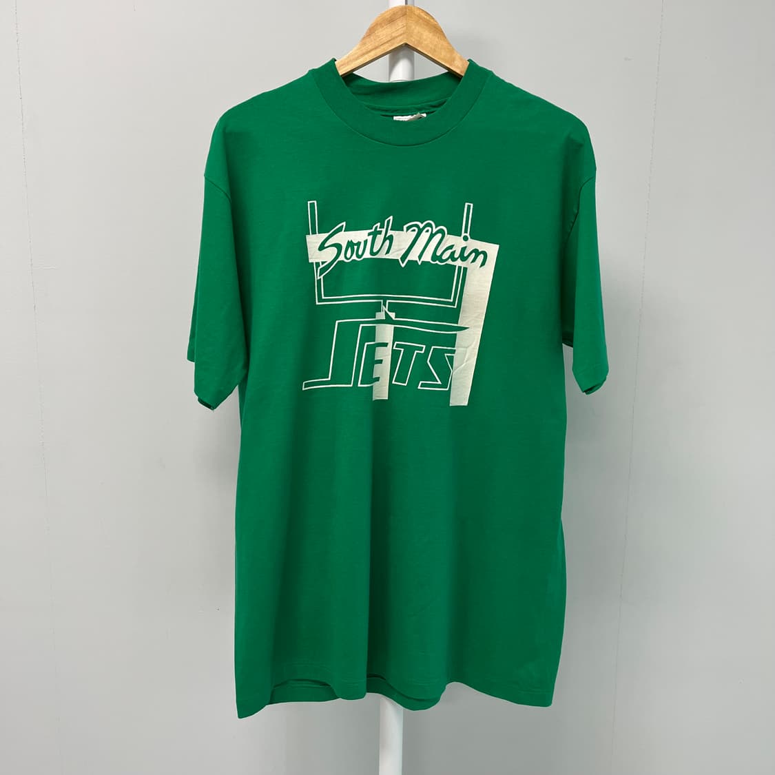 [XL] USA 90s 헤인즈 빈티지 그래픽 칼리지 스포츠 반팔 티셔츠 상품이미지1