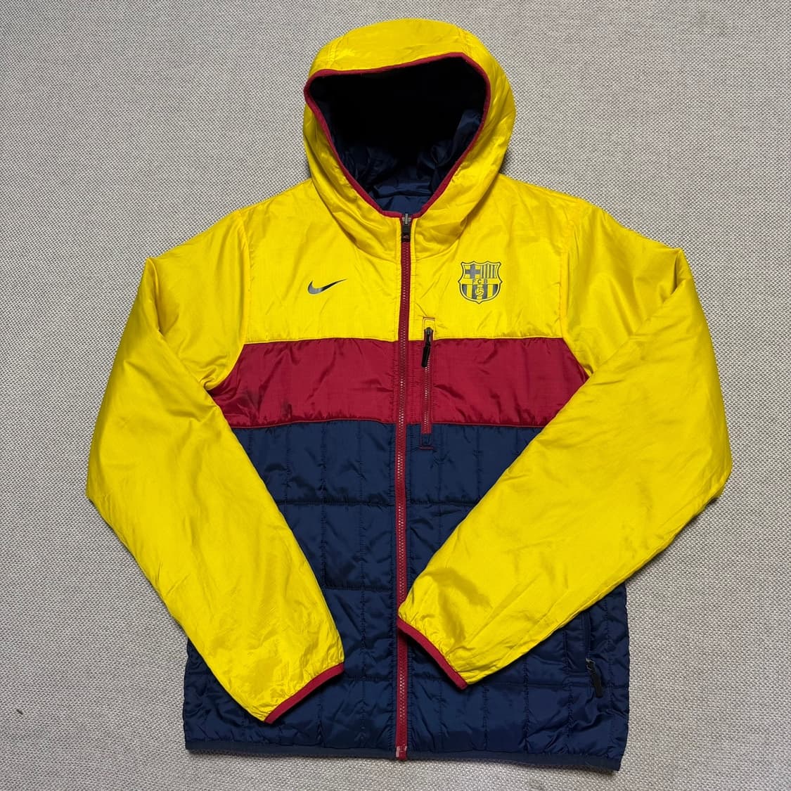 나이키 FC바르셀로나 리버시블 경량패딩 상품이미지1