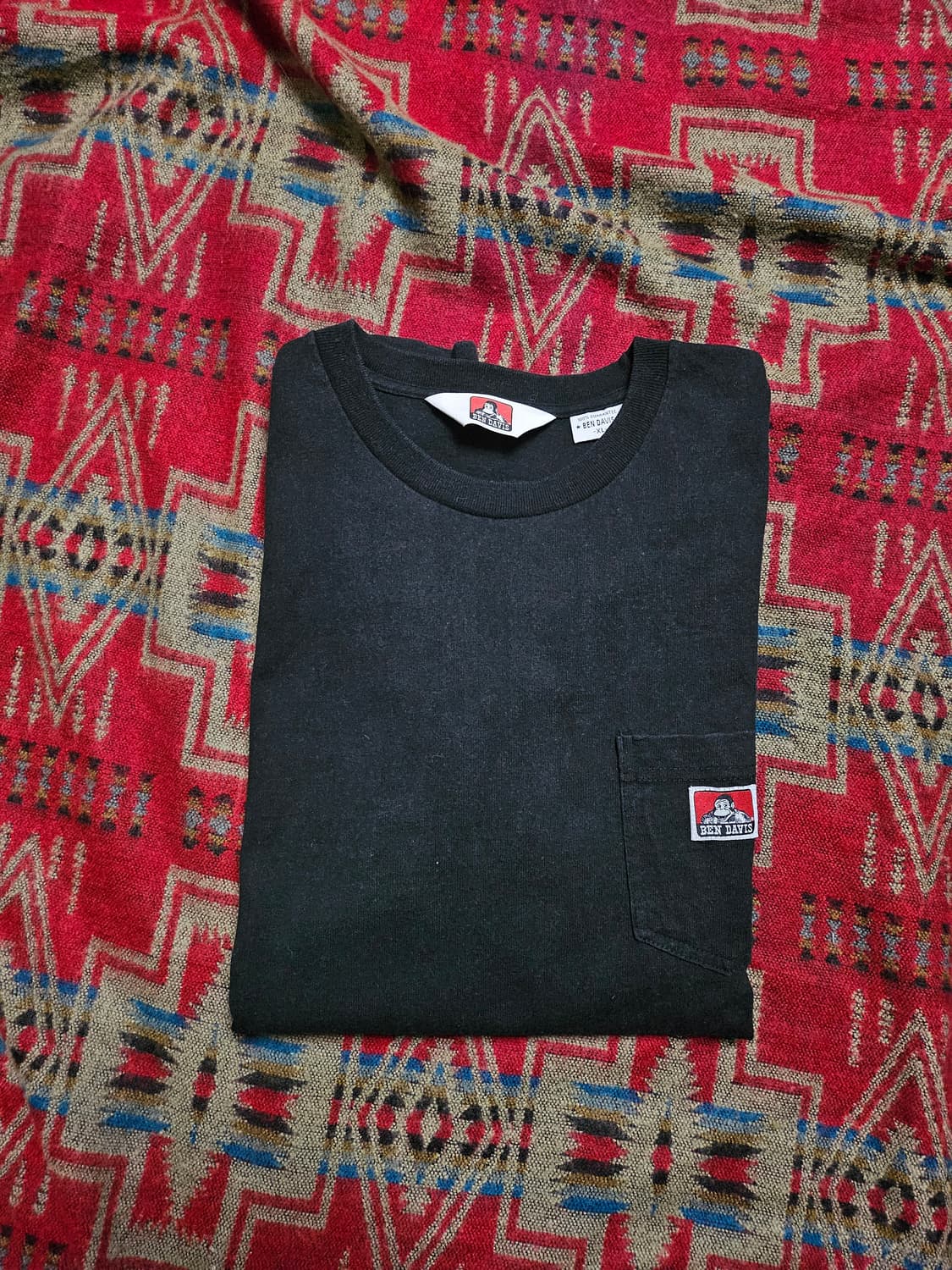 벤데이비스 블랙 포켓 롱 슬리브 XL 상품이미지1