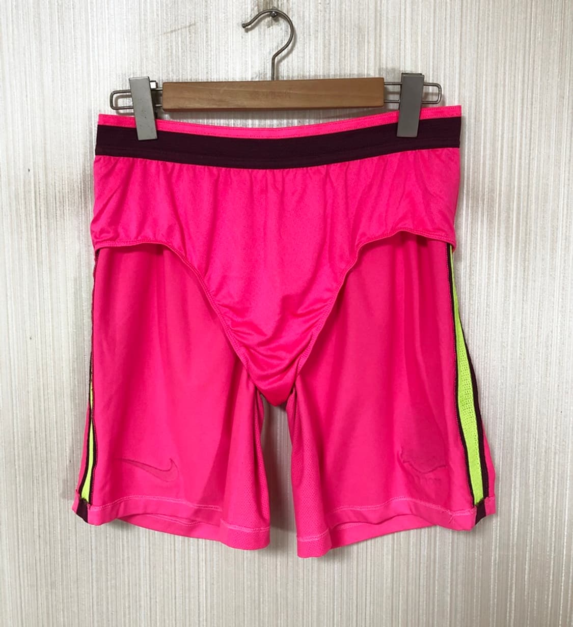 나이키국대 국대KOREA 16-18 국대골키퍼 지급용 쇼츠 L 핫핑크 상품이미지10