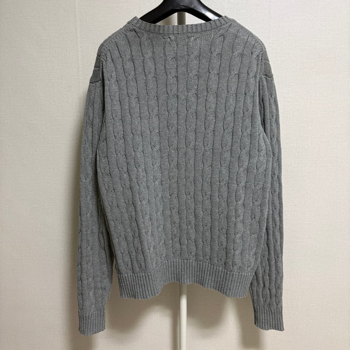 폴로 랄프로렌 케이블 니트 / 그레이, XL 상품이미지7