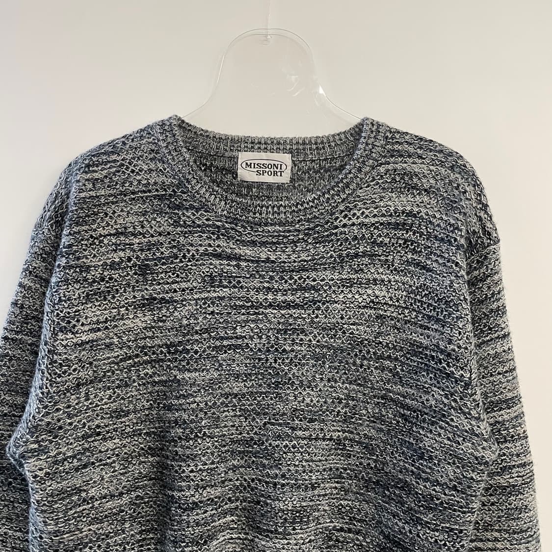 미쏘니 스포츠 울 라운드 니트 상품이미지3