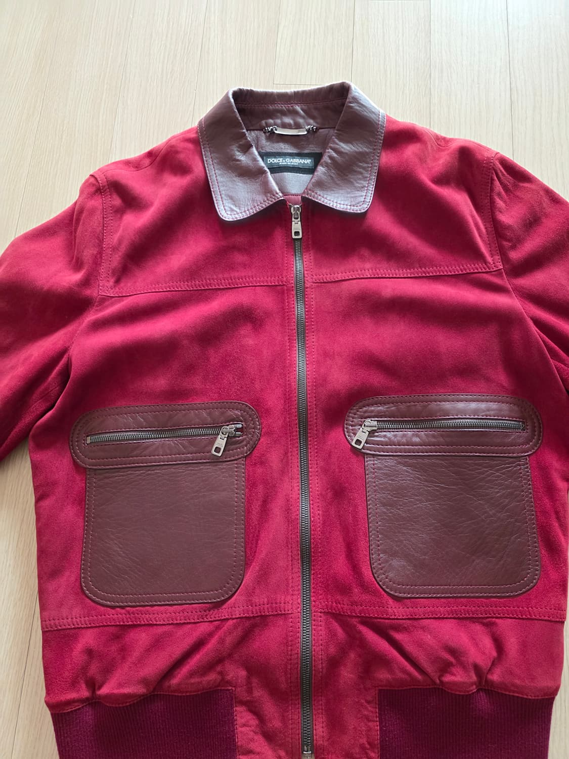 돌체앤가바나 스웨이드 봄버 자켓 상품이미지3