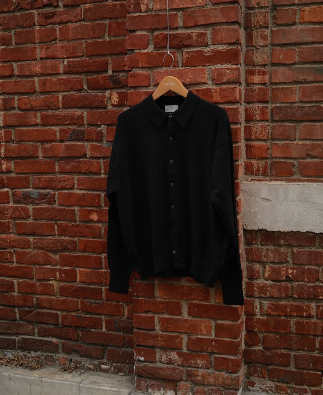 헤릴 어드레서 별주 폴로 가디건 블랙 0 size 상품이미지1