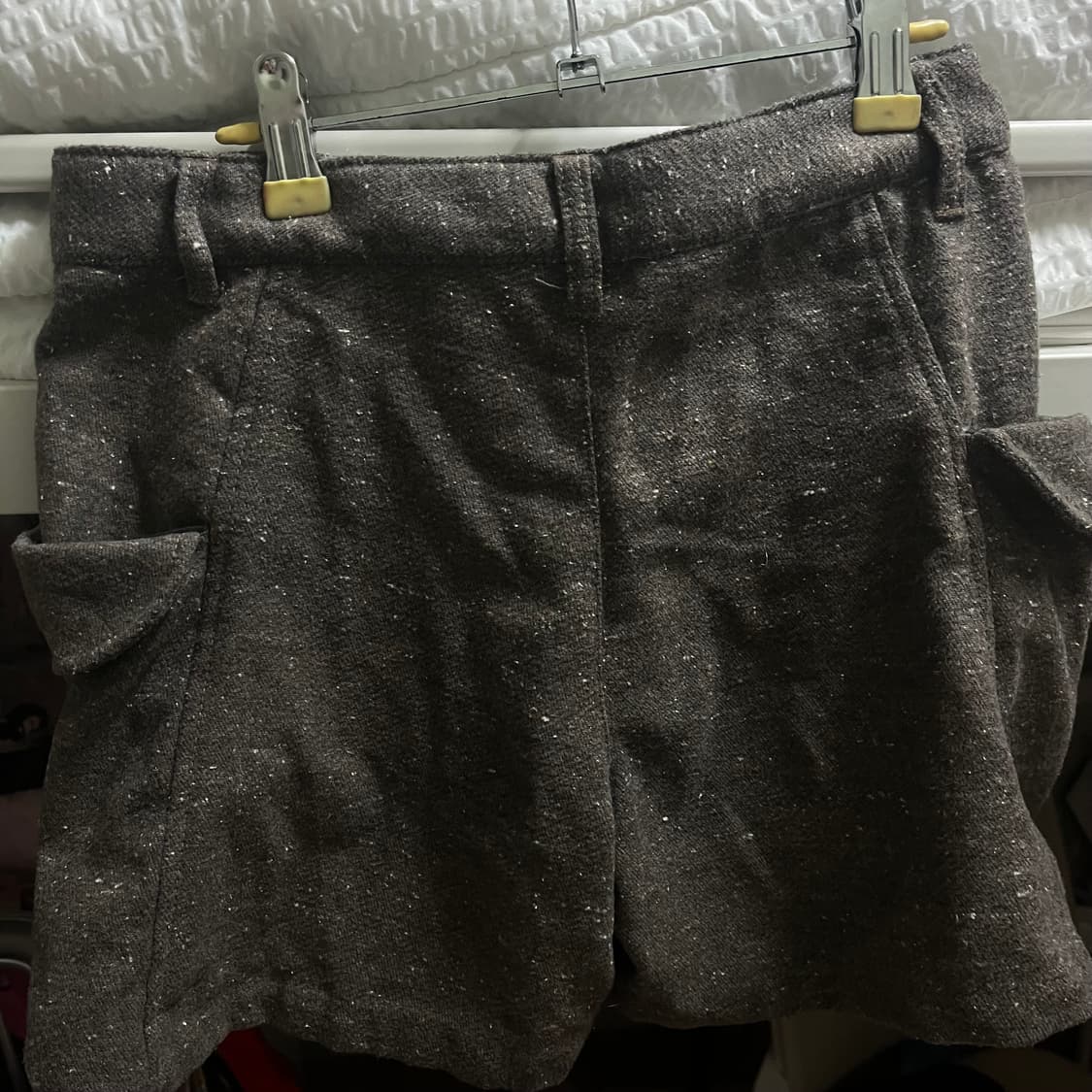 Jpn위드마이모리빈티지 라떼갸루 반바지 숏팬츠 브라운  상품이미지3