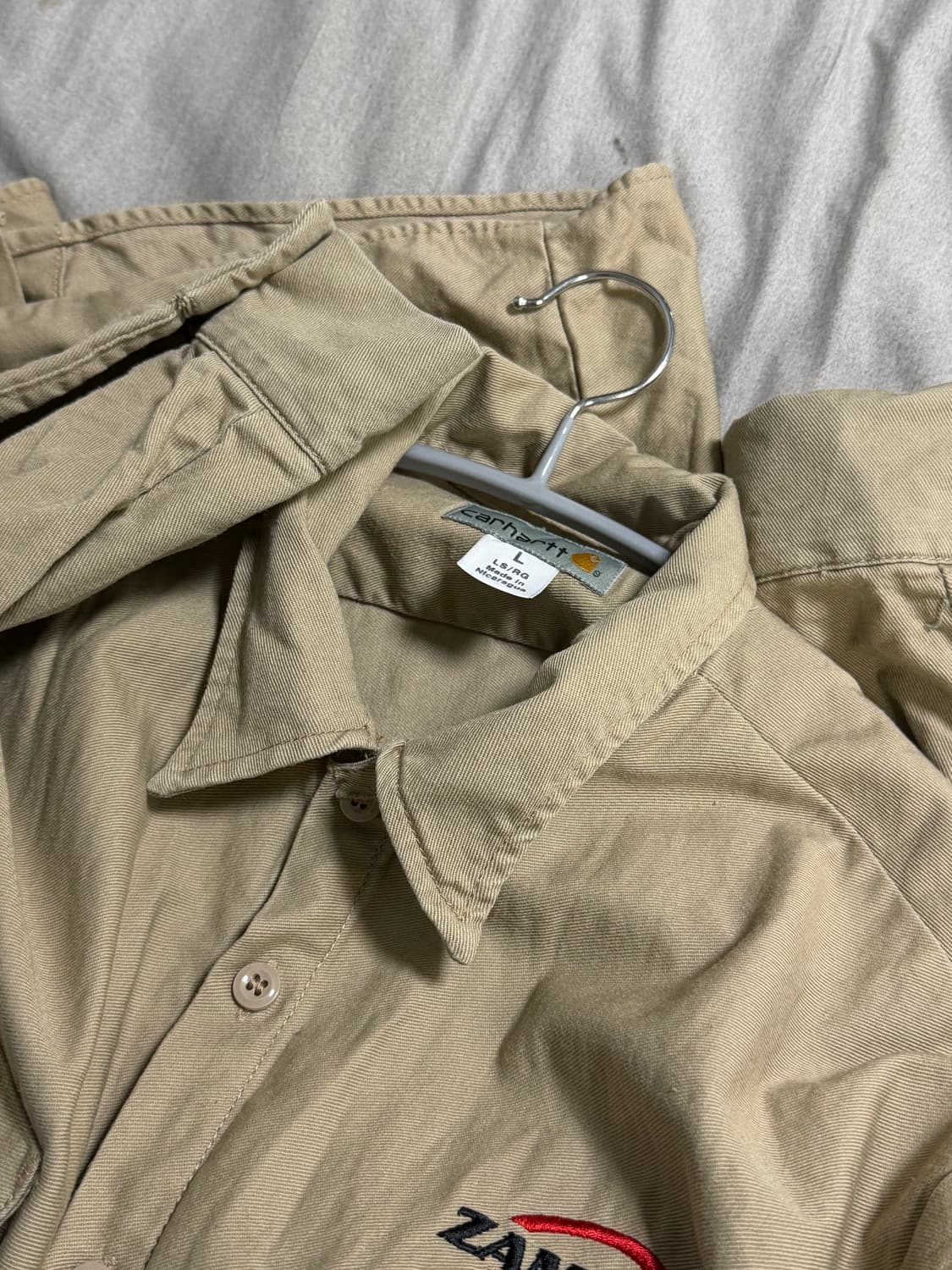 칼하트FR 투포켓 긴팔셔츠 L 상품이미지3