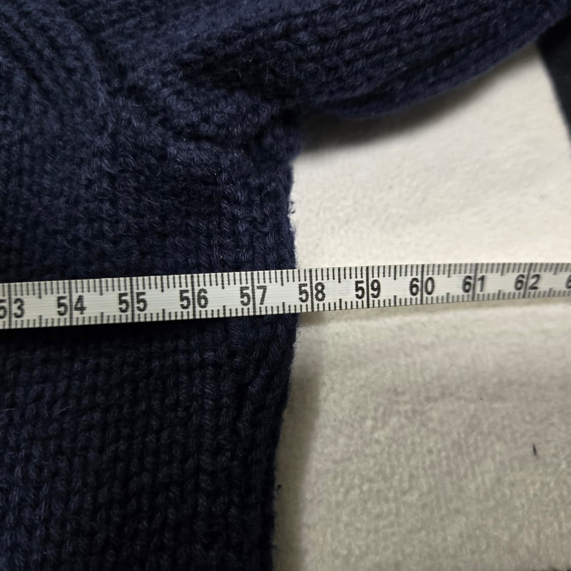 M 폴로랄프로렌 스펠아웃 니트 네이비 변요한니트 상품이미지6