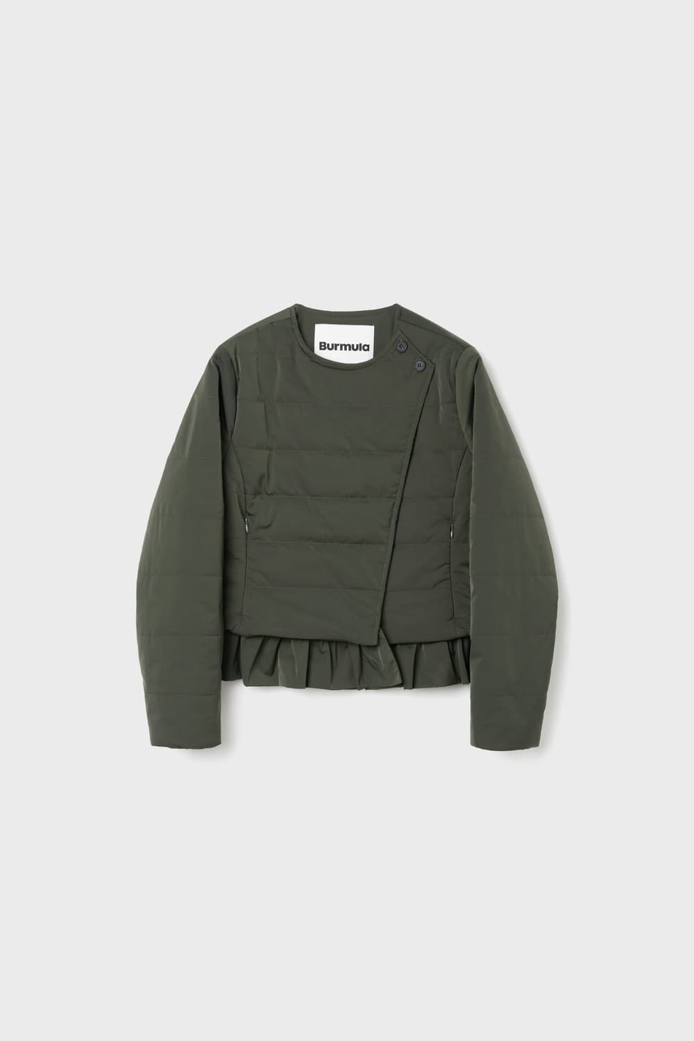 버뮬라 러플 패디드자켓 burmula rufflepadded jacket 상품이미지2