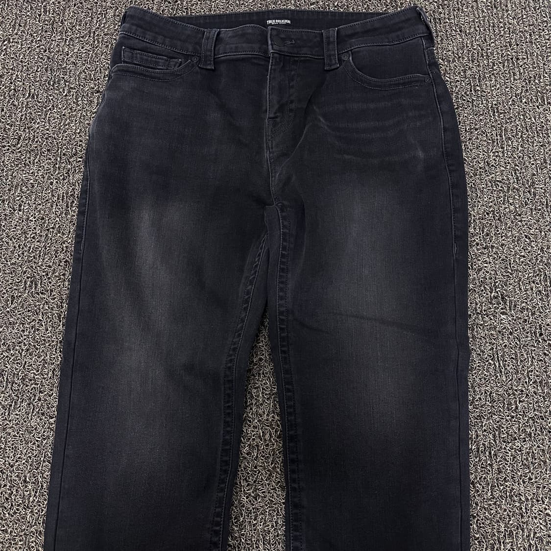 트루릴리젼 데님 흑청바지 팬츠 38인치 상품이미지2