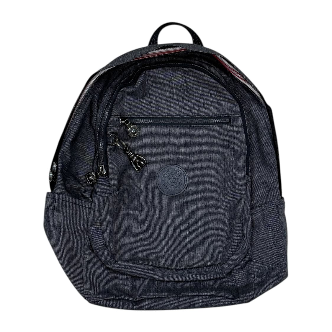 키플링 빈티지 데님 포켓 백팩 가방 상품이미지1