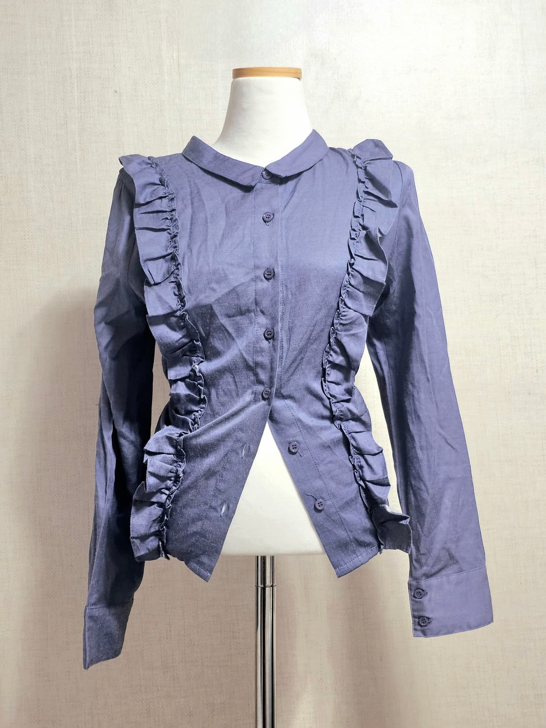 빈티지 공포겜여주 셔츠 블라우스 상품이미지1