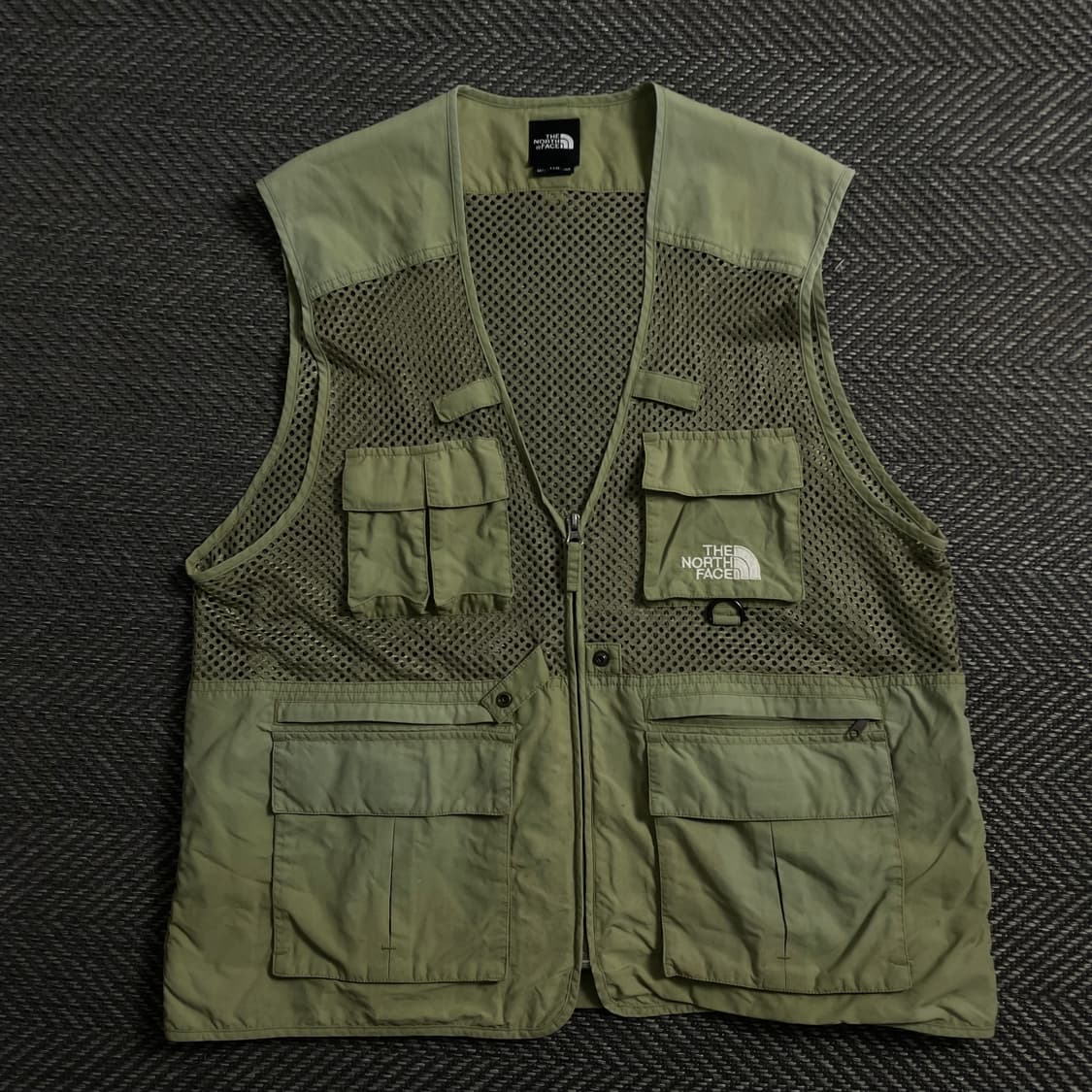 노스페이스 메쉬 라이트 카키 피싱 베스트y 4136 상품이미지2