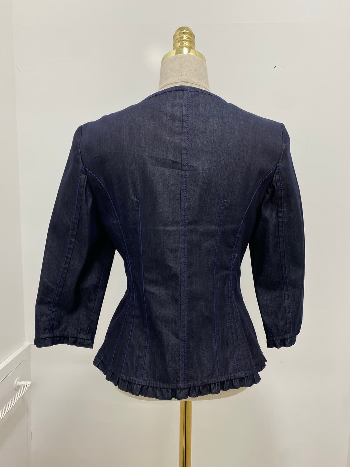Courreges 데님 집업 자켓 상품이미지3
