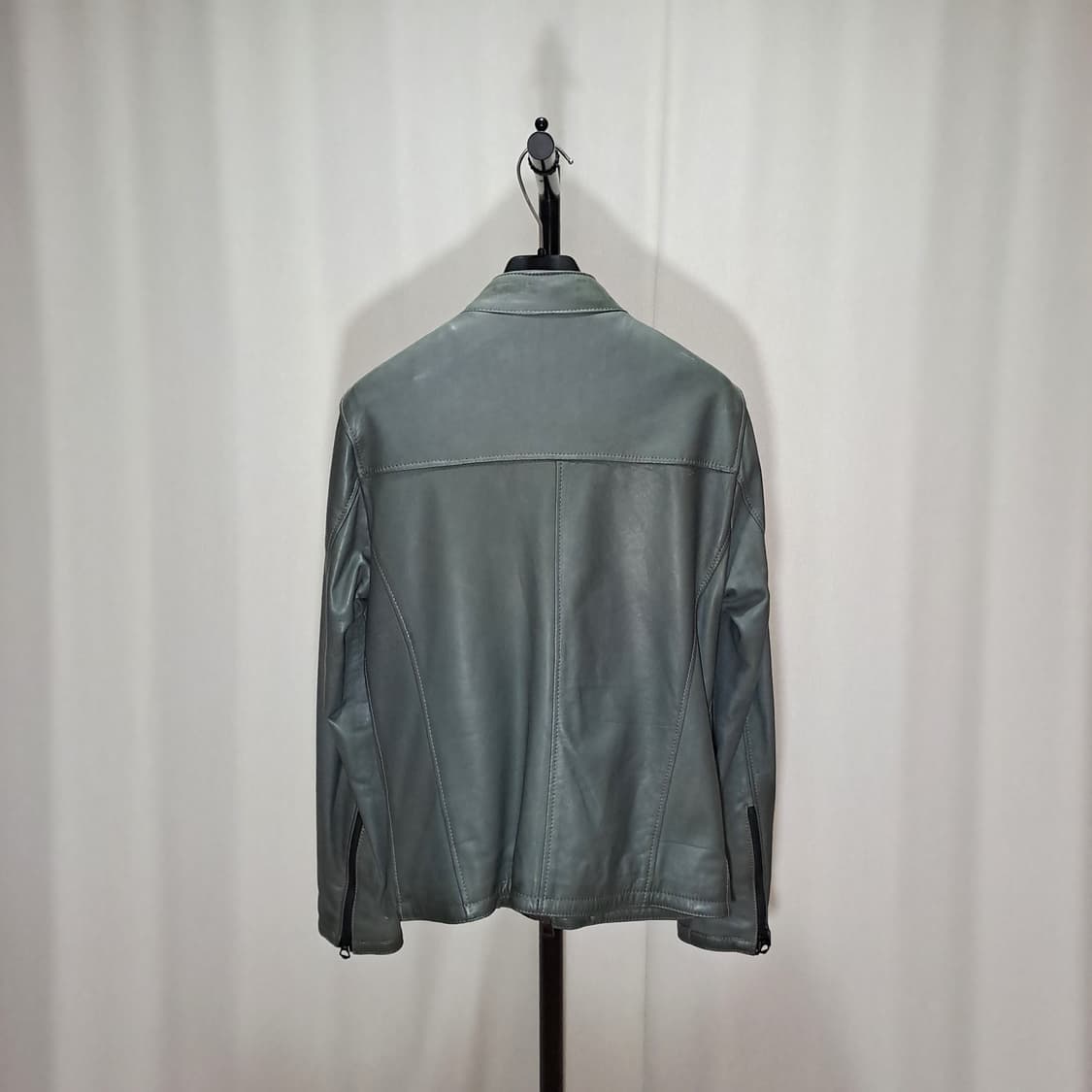 (택포) 빠니깔레 소가죽 보머 자켓 48 B235 상품이미지6