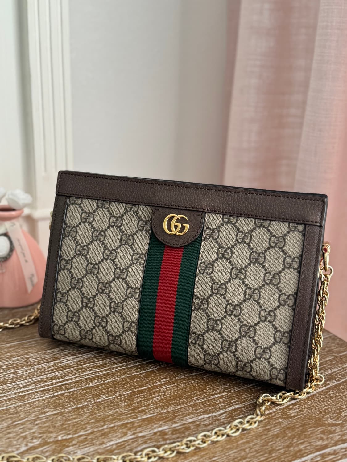 구찌 오피디아 GG 체인 숄더백 상품이미지2