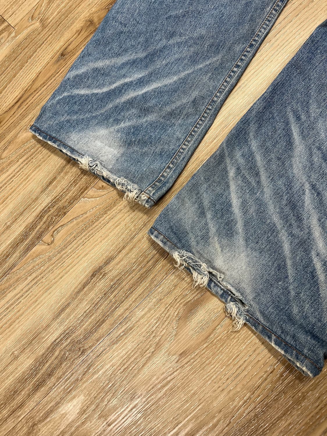 00s 리바이스 521 Wide Leg 청바지 34 상품이미지5