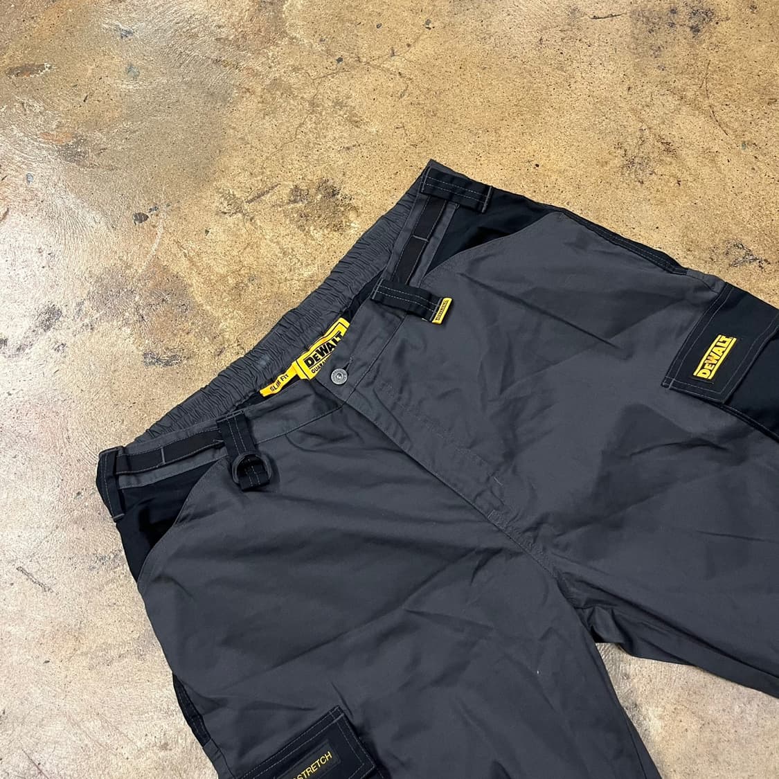 [정품/3XL] 디월트 작업 바지 블랙 슬림핏 b16 상품이미지1