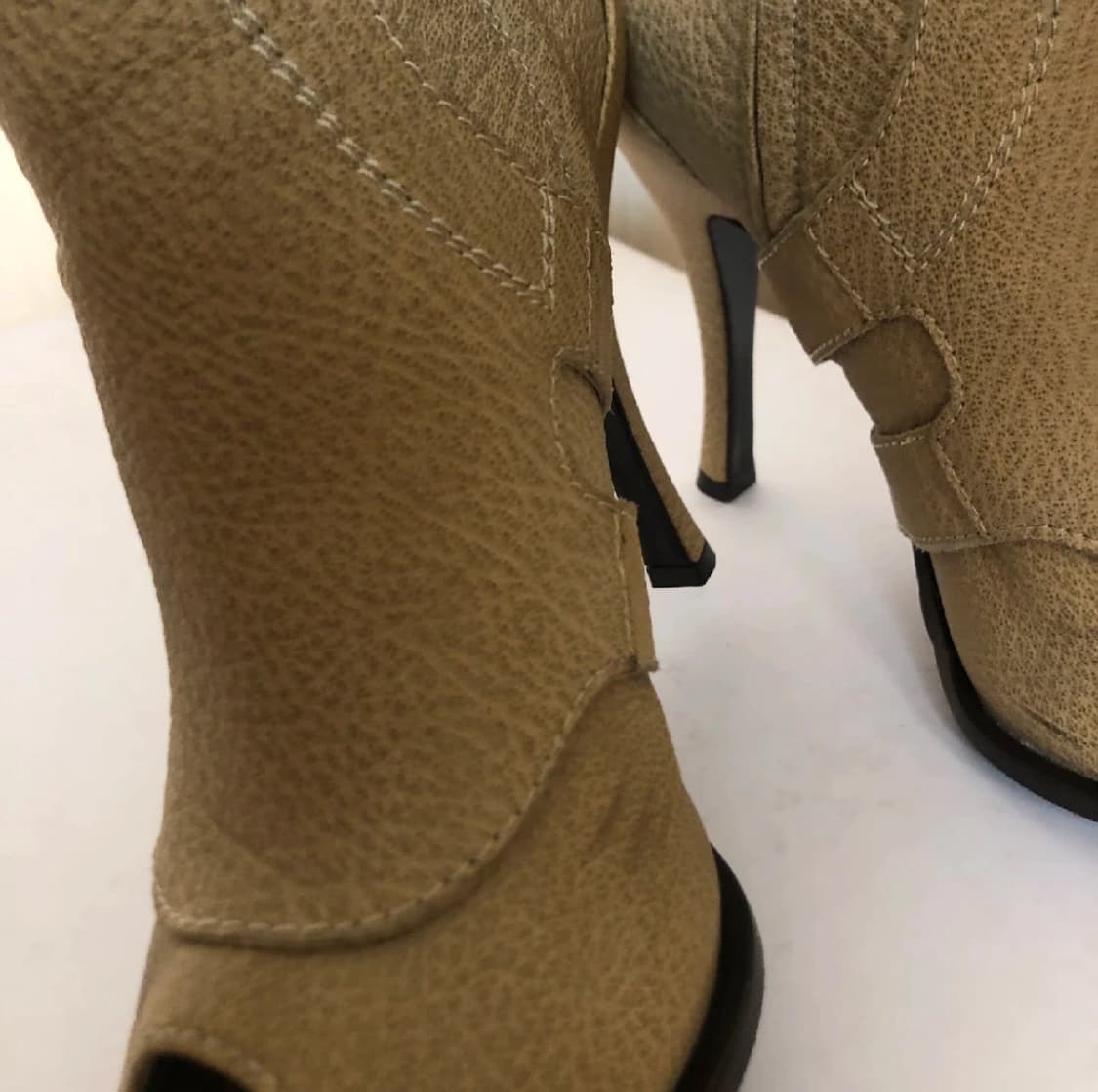 디올 Dior 버클 앵클 부츠 베이지 37.5 상품이미지4