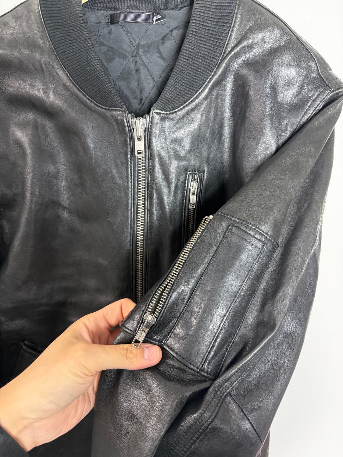 blk dnm 가죽자켓 레더자켓  상품이미지6