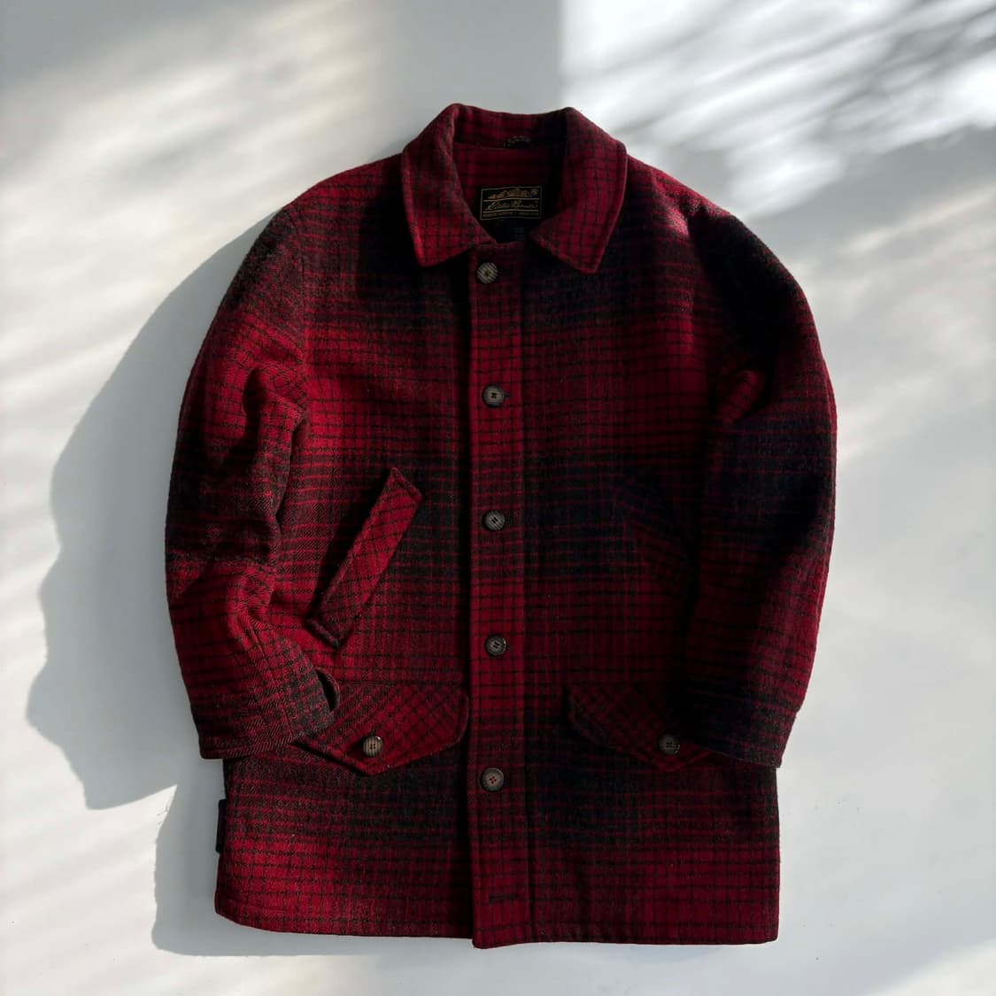 [S] 에디바우어 USA made. 헤비 울 헌팅 자켓 코트 상품이미지1