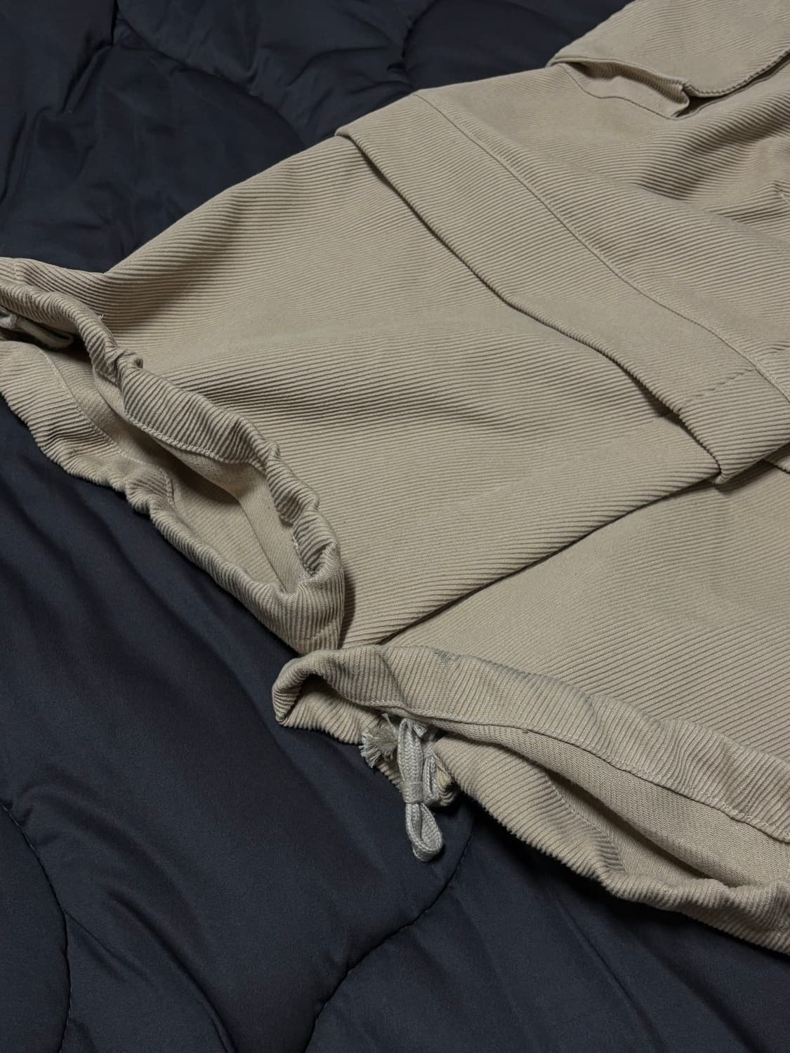 (1) 카미엔 타이탄 배기 팬츠 베이지 상품이미지5