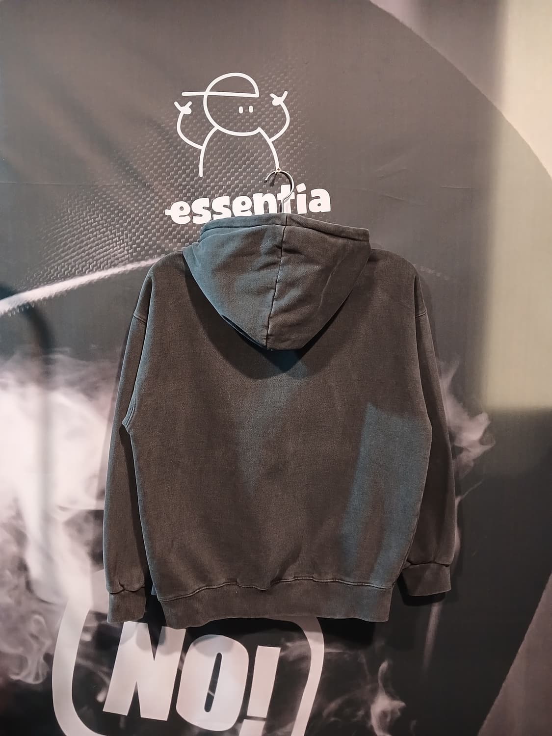 트래블 워크샵 차콜 후드티 상품이미지2