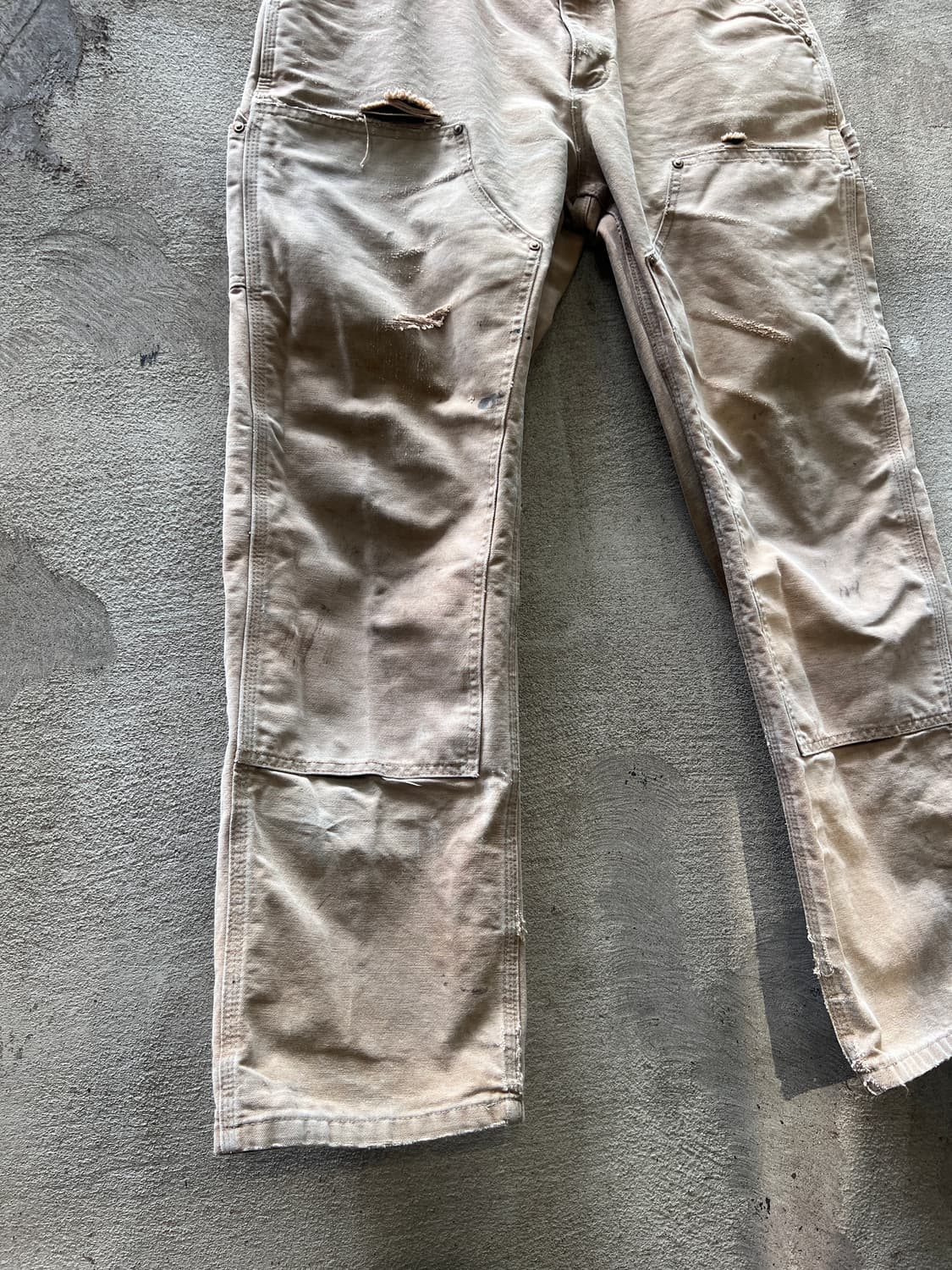 칼하트 더블니 워크팬츠 BRN 상품이미지3