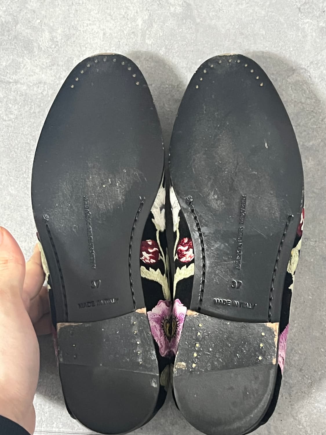 알렉산더맥퀸 엠브로이드 로퍼 슈즈 (235) 상품이미지8