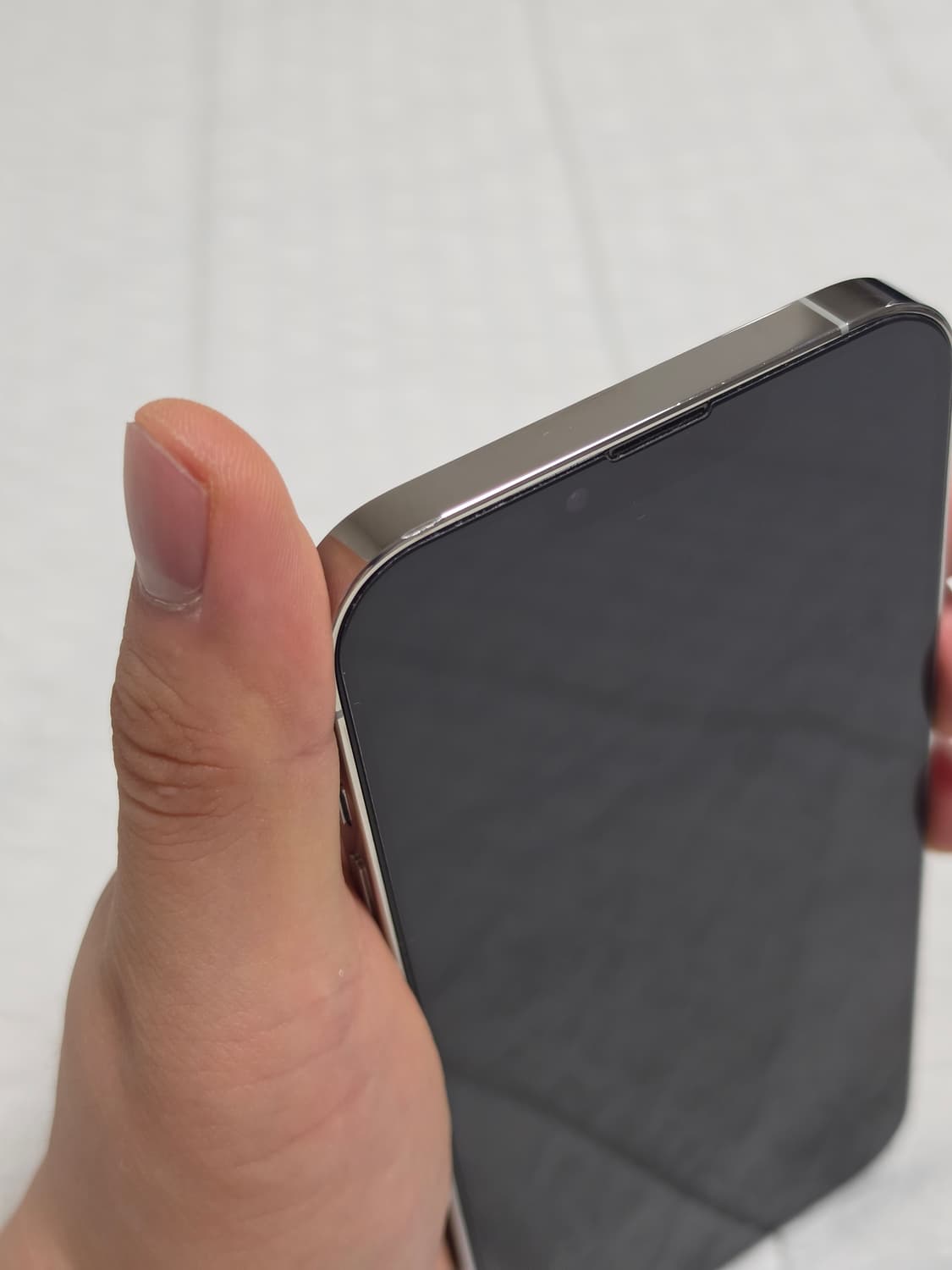 판매)아이폰 13프로맥스 256기가 실버 자급제 상품이미지7