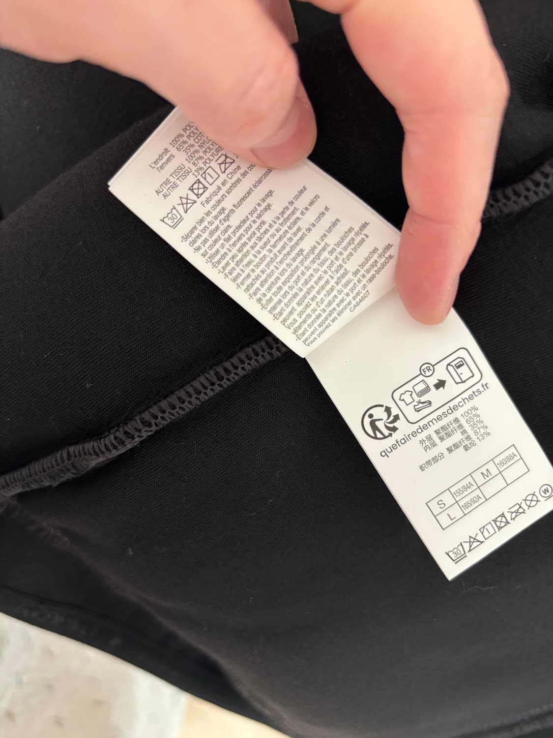 그라미치 앤드원더 후리스 블랙 L 상품이미지6