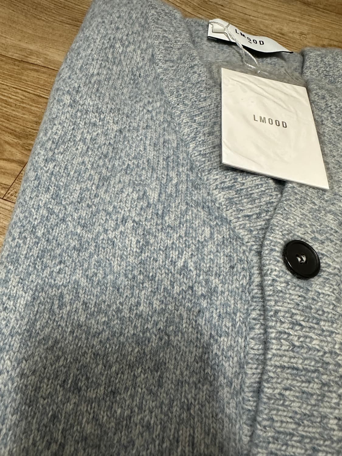 [48] 엘무드 휘황 가디건 애쉬블루 상품이미지4